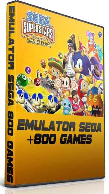 sega emulator 800 games